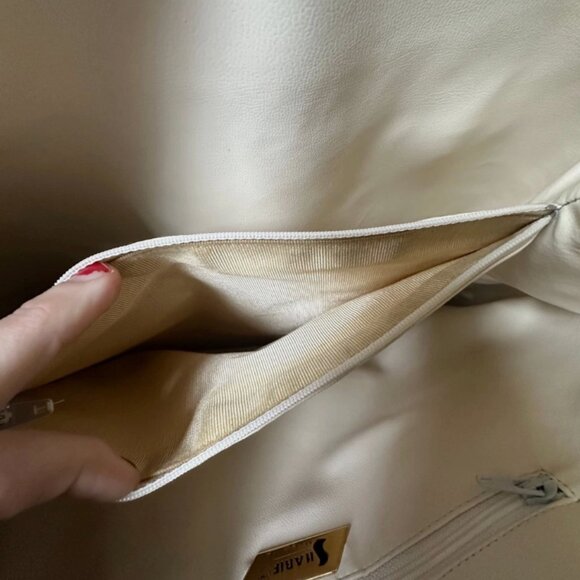 Vintage 80s Sharif Shoulder Tropical Fish Multicolored Purse Handbag - Picture 14 of 16